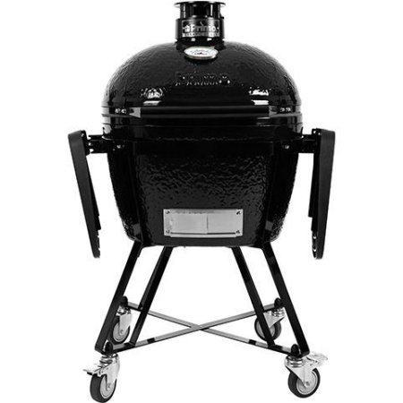 Керамический гриль барбекю Primo Oval 300 Family All in One с подставкой и столиком