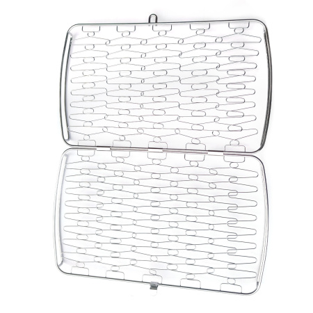 Сетка для жарки рыбы и овощей Grillbaza, нержавеющая сталь
