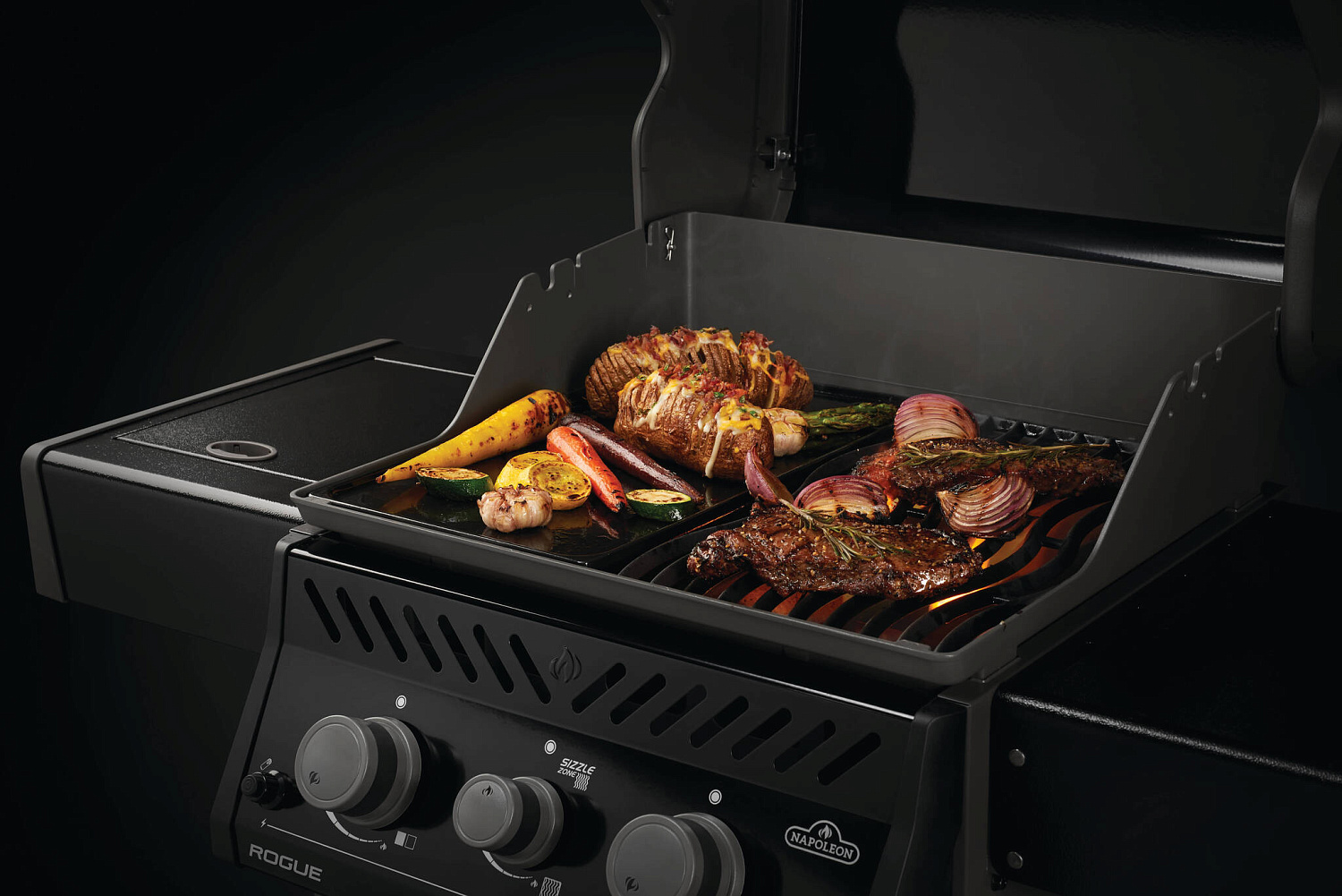 Чугунный гриль-противень "Планча" для моделей Rogue-365/525 (глянцевый)