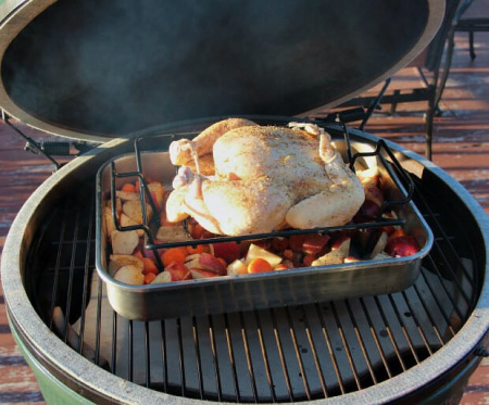 Подставка Big Green Egg для ребрышек и жаркого, большая