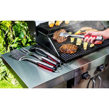 Набор инструментов Char-Broil 4 шт (лопатка+щипцы+кисть+вилка)
