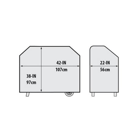 Чехол для гриля Broil King Baron/Crown Pellet 400