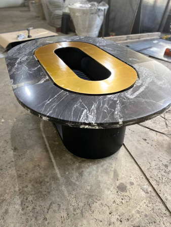 Гриль стол Эверест гранит 2160x760 мм