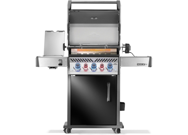 Газовый гриль Napoleon, Rogue PRO-S 425 (черный, с ИК горелкой 3/3, задней горелкой и вертелом в комплекте)