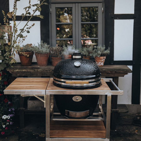 Керамический гриль Le Chef Black PRO 2.0