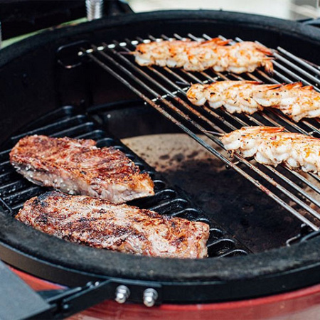 Керамический гриль Kamado Joe Classic, угольный Joe