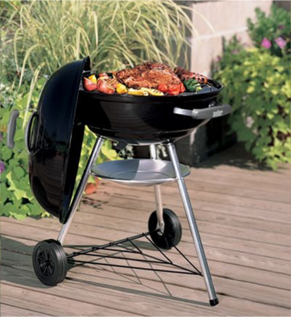 Гриль-барбекю угольный Weber Compact Kettle 57 см