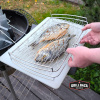 Сетка для жарки рыбы и овощей Grillbaza, нержавеющая сталь