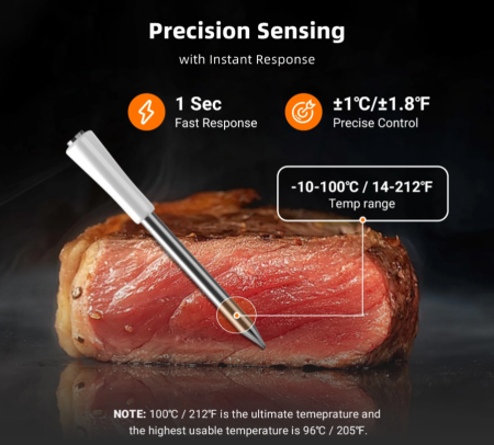 INKBIRD INT-11I-B Беспроводной bluetooth термометр для мяса
