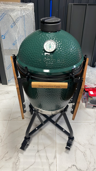 Гриль размер L с откидными столиками и на ножках