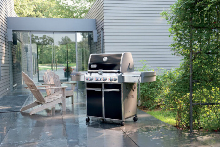 Гриль газовый Weber Summit E-470 GBS черный