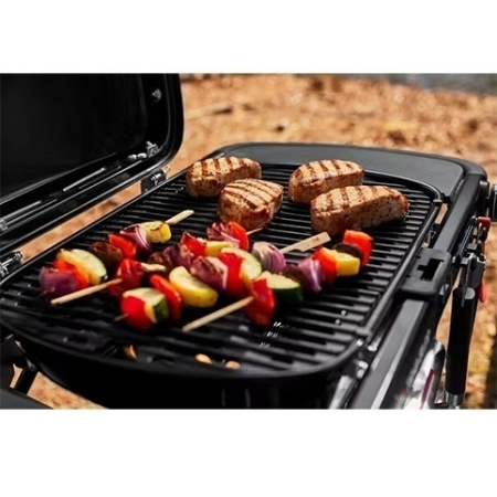 Газовый гриль Вебер T Compact в беседку