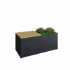Садовая скамейка OFYR Combined Corten Black