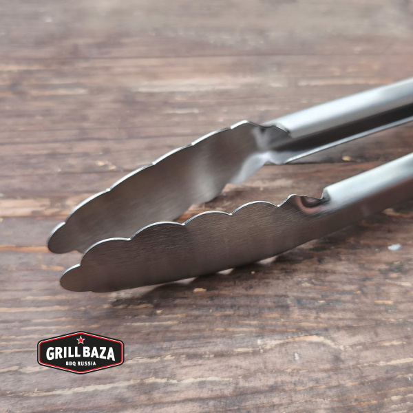 Щипцы для гриля Grillbaza, нерж.