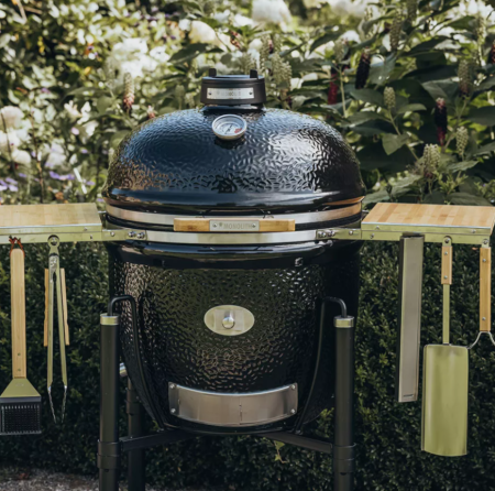 Керамический гриль Le Chef Black PRO 2.0, оборудование с ножками