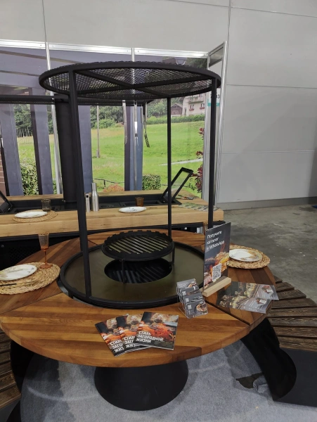 Гриль стол Тибет термобереза 1200 мм