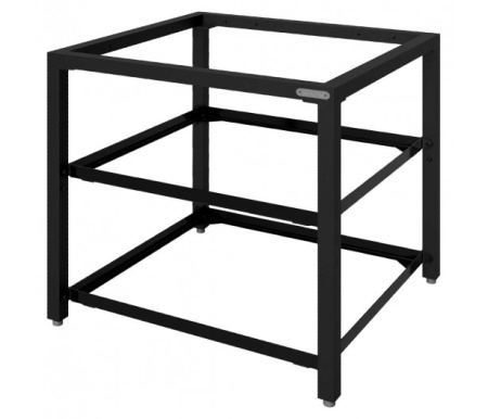 Керамический гриль размер XL с угловой модульной подставкой, рабочим столом и шкафом