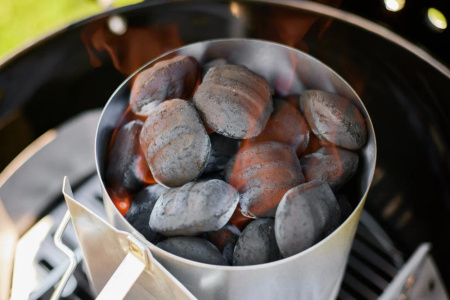 Угольные кокосовые брикеты Weber 180 минут 8 кг