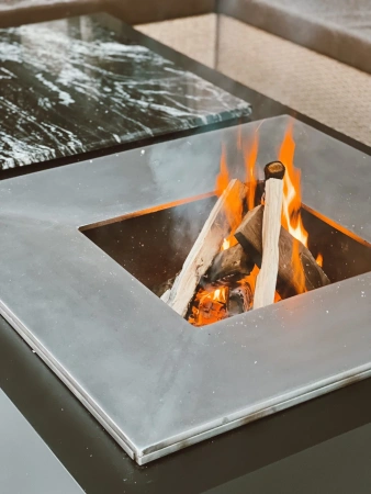 Гриль стол Фудзияма гранит 1200x1200 мм