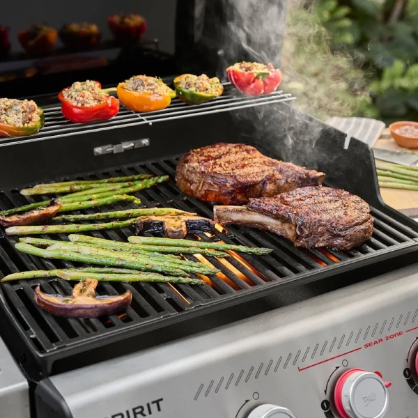 Weber Spirit S-435 GBS гриль газовый NEW 2026, нержавеющая сталь