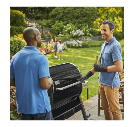 Пеллетный гриль барбекю Weber SmokeFire EX6