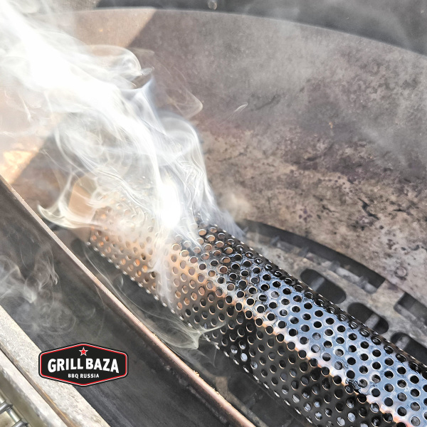 Трубка для копчения Grillbaza, нерж.