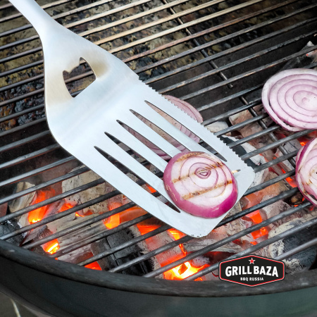 Лопатка для гриля, нержавеющая сталь