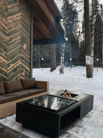 Гриль стол Фудзияма гранит 1200x1200 мм