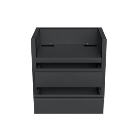 Тумба-основание гриля BULL Angus с 2-мя выдвижными ящиками черная Онтарио