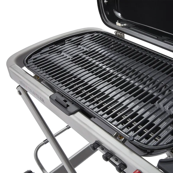 Weber Traveler гриль газовый портативный, черный